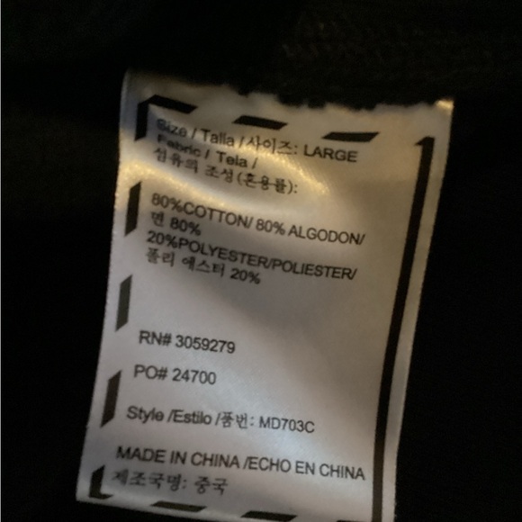 Danny Diego hoodie sweatshirt-SZ L
PIT TO PIT 24”
Length 28” - Picture 3 of 4